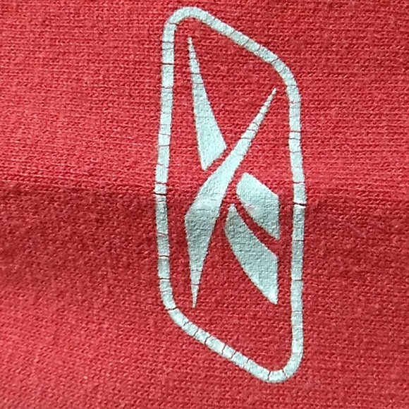 SALE! Reebok San Francisco 49ers Tee Wash Wear/Cracking Print (X-50 CRATE) - Picture 6 of 7